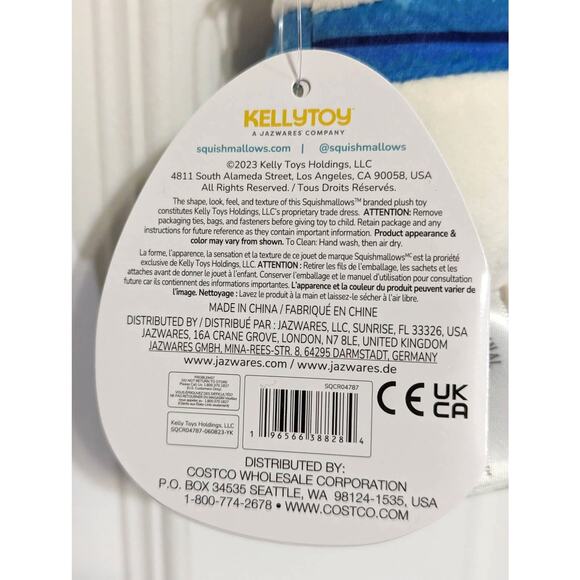 Squishmallow Lucille the Seal 4-inch Plush Christmas Ornament, S4 #162-3 - Picture 7 of 7